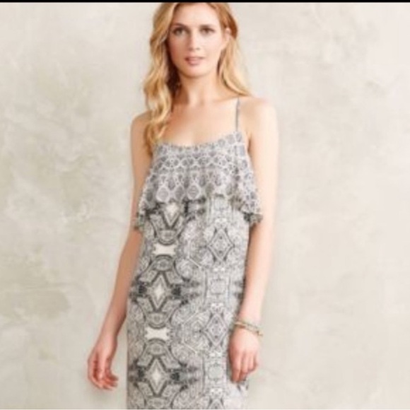 Anthropologie Vanessa Virginia Fliese Maxi Dress - Picture 3 of 16